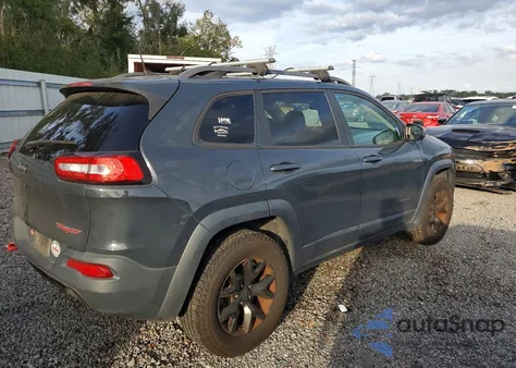 2017 Jeep Cherokee Trailhawk z USA, uszkodzony, nr VIN 1C4PJMBS9HW552266